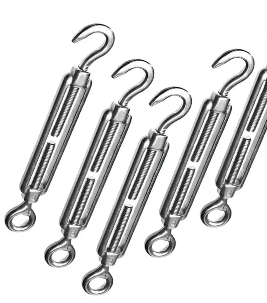 Polyester Oval Eye Screw 8mm (5 piece)